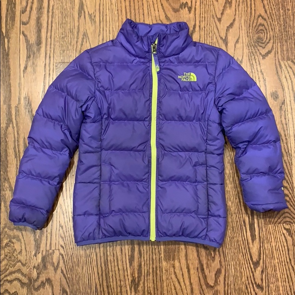 The North Face girls Andes Down Jacket Size S 7/8